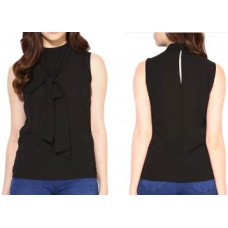 Deals, Discounts & Offers on Women Clothing - Buy 3 Black Rayon Top for Rs. 450 + Free Shipping