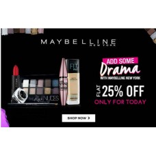 Deals, Discounts & Offers on Health & Personal Care - Maybelline New York at Flat 25% off