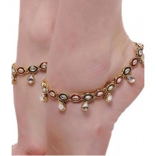 Deals, Discounts & Offers on Accessories - Sewad Multicolour Alloy Anklets