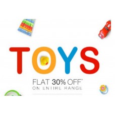 Deals, Discounts & Offers on Baby & Kids - Flat 30% OFF On Toys Range Starting at Rs. 159