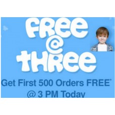 Deals, Discounts & Offers on Baby & Kids - FIRST 500 ORDERS GET 100% OFF @ 3PM