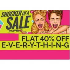 Deals, Discounts & Offers on Women Clothing - Get Flat 40% Off On Everything, starts at Rs. 179