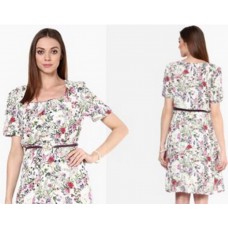 Deals, Discounts & Offers on Women Clothing - Flat 85% Off 109F Womens Printed Dress at at Just Rs. 510