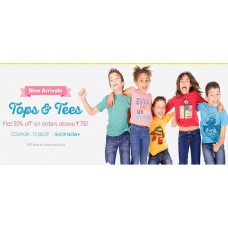 Deals, Discounts & Offers on Kid's Clothing - Flat 30% OFF on Clothes, Footwear & Fashion on orders above Rs. 750