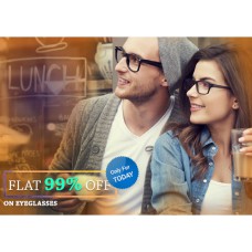 Deals, Discounts & Offers on Health & Personal Care - Flat 99% off on Eyeglasses