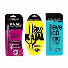Deals, Discounts & Offers on Health & Personal Care - Combo Pack of 3 Different Kajals