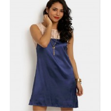 Deals, Discounts & Offers on Women Clothing - Flat 70% off on Style Quotient Women Navy Shift Dress