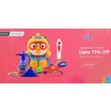 Deals, Discounts & Offers on Women Clothing - Upto 75% Off on Water Guns & Colors starts at 49