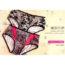 Deals, Discounts & Offers on Women - 5 Panties offer for Rs.599