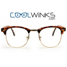 Deals, Discounts & Offers on  - Flat 60% off on Graviate Tortoise Full Frame Clubmaster Eyeglasses