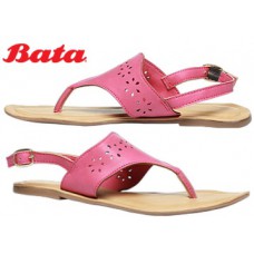 Deals, Discounts & Offers on Foot Wear - Flat 50% off on Bata Pink Sandals for Women