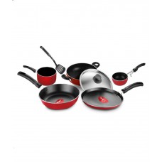 Deals, Discounts & Offers on Cookware - Flat 54% off on Pigeon Non-Stick Grand 7 pcs 5 layer Cookware Set