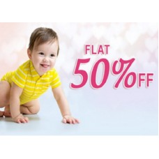 Deals, Discounts & Offers on Baby & Kids - Flat 50% Offer On Handpicked Product