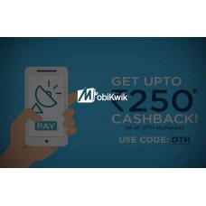 Deals, Discounts & Offers on DTH Recharge - Get Upto Rs.250 cashback on DTH Recharge