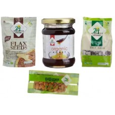 Deals, Discounts & Offers on Kitchen Containers - Get Minimum 25% OFF on 24 Mantra Organic Food, starts at Rs. 23 + Free Shipping