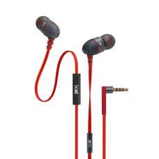 Deals, Discounts & Offers on Accessories - boAt BassHeads 225 In-Ear Super Extra Bass Headphones with One Button Mic (Red)