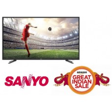 Deals, Discounts & Offers on Televisions - LOOT Price EVER : Sanyo 124 cm (49 inches) at Extra Rs. 4000 + 10% Cashback With CITI Cards