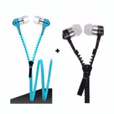 Deals, Discounts & Offers on Accessories - Set of 2 Tangle Free Zipper Earphone With Mic