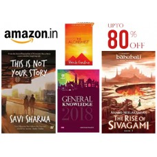 Deals, Discounts & Offers on Books & Media - Amazon Best Selling Books, Novels & More at Up to 80% OFF + Free Shipping