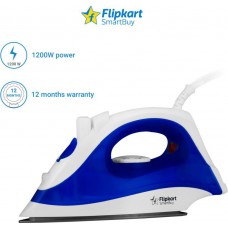 Deals, Discounts & Offers on Home & Kitchen - Flipkart SmartBuy 1200 W Steam Iron  (Blue)#OnlyOnFlipkart