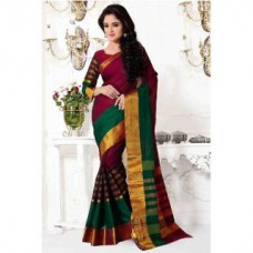 Deals, Discounts & Offers on Women Clothing - New Designer Saree Multi Color Designer Saree