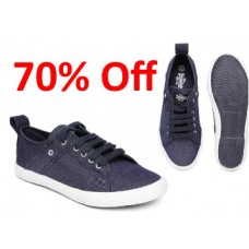 Deals, Discounts & Offers on Foot Wear - Roadster Sneakers (Navy) Sneakers at Flat 70% + FREE Shipping