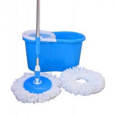 Deals, Discounts & Offers on Home & Kitchen - Best Home Blue Pvc Mop With 2 Micro Fiber