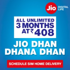 Deals, Discounts & Offers on  - Limited Period Offer : Order Jio SIM Online with Unlimited Benefits