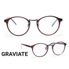 Deals, Discounts & Offers on Sunglasses & Eyewear Accessories - Graviate Brown Full Frame Round Eyeglasses at just Rs.14 | Flat 99% off