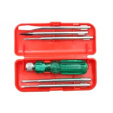 Deals, Discounts & Offers on Accessories - VISKO TOOLS Screwdriver Kit + Tester at Just Rs. 139 + Free Shipping