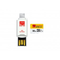 Deals, Discounts & Offers on Accessories - Strontium 32 GB Nitro 466X UHS-1 microSDHC Memory Card With OTG Card Reader