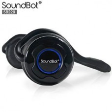 Deals, Discounts & Offers on Accessories - SoundBot SB220 Bluetooth Headset Wireless Stereo Headphone for Music Streaming & HandsFree - Black