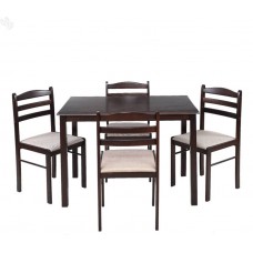 Deals, Discounts & Offers on Furniture - Royal Oak Hunter Solid Wood Dining Set  (Finish Color - Honey Brown)