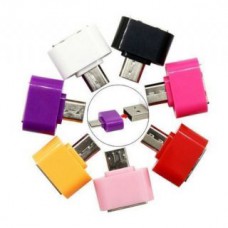 Deals, Discounts & Offers on Mobile Accessories - Mini USB OTG Adaptor - Attach Pendrive Keyboard Mouse To Mobile - 1 Pc (Assorted Colors)