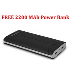 Deals, Discounts & Offers on Power Banks - Ambrane 16000 mAh Power Bank (Black) at Rs. 1199 + FREE 2200 MAh Power Bank