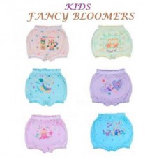 Deals, Discounts & Offers on Kid's Clothing - Kid's Cotton Fancy Multicolour Bloomers (Set of 6)