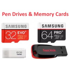 Deals, Discounts & Offers on Computers & Peripherals - Pen Drives & Memory Cards upto 50% off + 25% Cashback