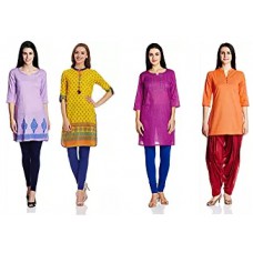 Deals, Discounts & Offers on Women Clothing - Huge Sale:- Karigari Women Kurtas All Under Rs. 350, starts at Rs. 199 + Free Shipping