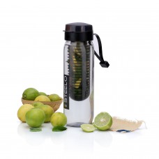 Deals, Discounts & Offers on Home & Kitchen - Steelo 750ml x 1 pcs Sante Infuser Water Bottle (Black)