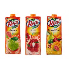 Deals, Discounts & Offers on Beverages - Real Apple Fruit Power, 1L at Just Rs. 74 + FREE Shipping