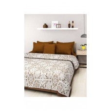 Deals, Discounts & Offers on Home Appliances - Rosepetal Multicolored Printed Double Bed Mink Blanket