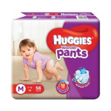 Deals, Discounts & Offers on Baby Care - Huggies Wonder Pants Medium Size Diapers (72 Count)