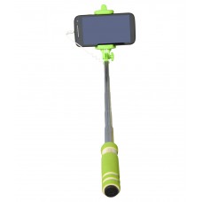 Deals, Discounts & Offers on Accessories - Cezzar Fashion Green Monopod Pocket Selfie Stick iPhones, Samsung, Panasonic P81, Lenovo A7000, Moto G