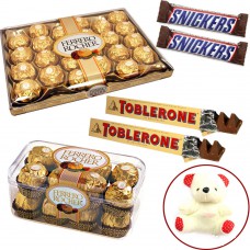 Deals, Discounts & Offers on Food and Health - Flat 10% offer on All In One Grand Chocolate Hamper