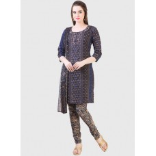 Deals, Discounts & Offers on Women Clothing - Libas Blue Salwar Kameez Dupatta