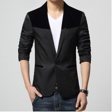 Deals, Discounts & Offers on Men Clothing - Mens slim fit blazer suit coat jacket + Slim Tie FREE