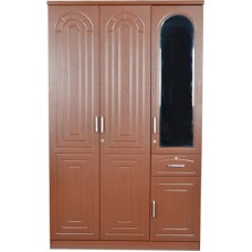 Deals, Discounts & Offers on Home Appliances - Parin Engineered Wood Free Standing Wardrobe