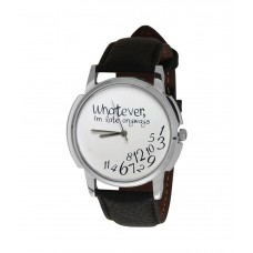 Deals, Discounts & Offers on Men - Relish White Analog Leather Casual Men Watches
