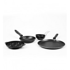 Deals, Discounts & Offers on Home & Kitchen - 61% Discount on Sumeet Aluminum Non-Stick Fab-4 Gift Set-Set of 4