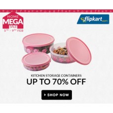 Deals, Discounts & Offers on Kitchen Containers - Kitchen Storage Containers up to 70% OFF